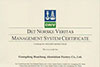 Certificat d¡¯authentification du syst¨¨me de management DNV de la Norv¨¨ge